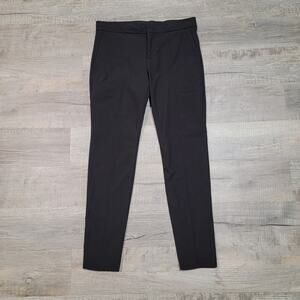 Athleta Wander Stash Skinny Pants Sz 8 Black Stretch Cargo Pockets Utility Work